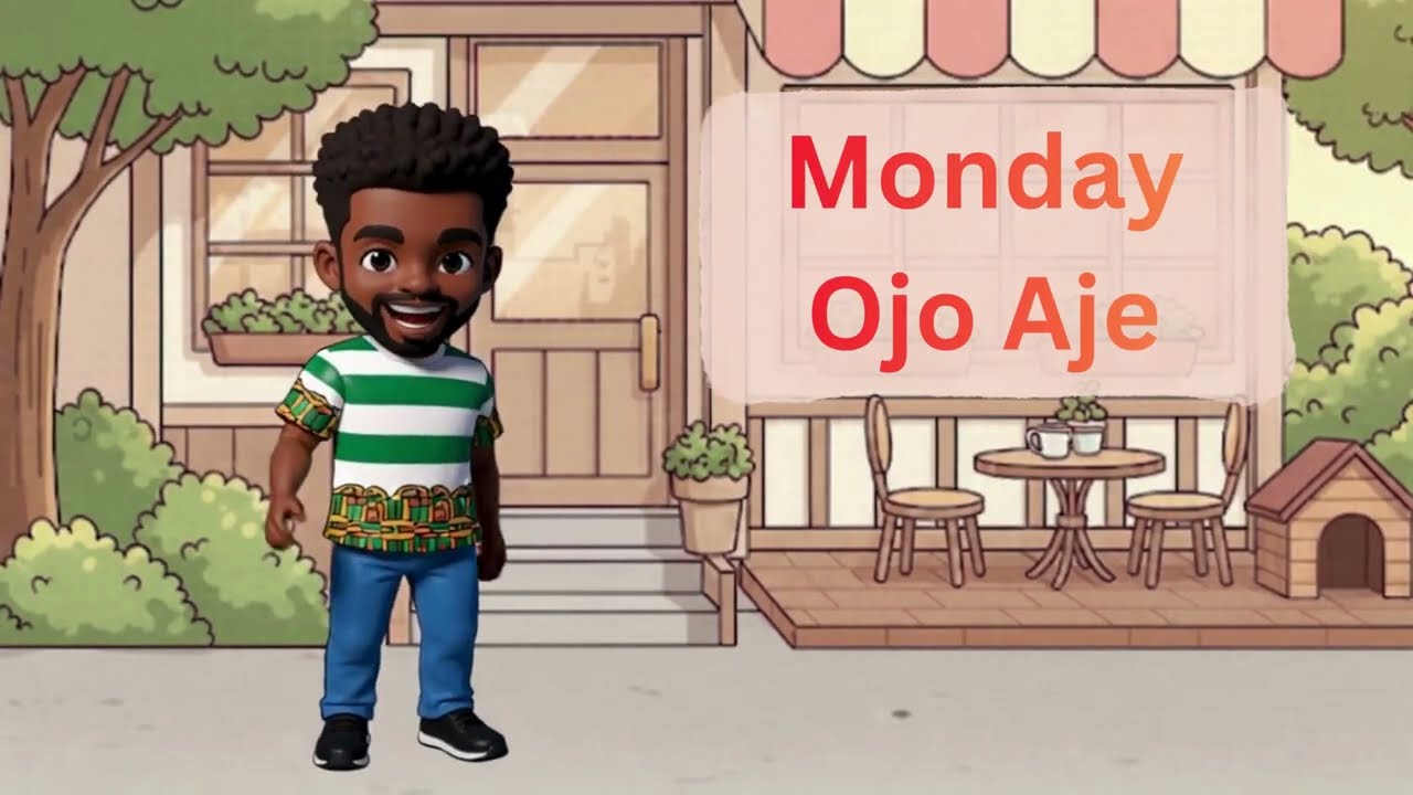 Days of the Week Yoruba  Lesson for Babies and Toddlers| Early Learning for  Preschool Kids