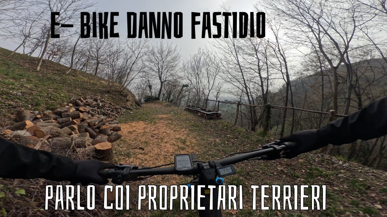 E- bike danno fastidio..parlo coi proprietari terrieri 