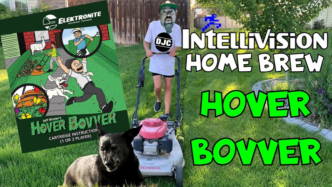 INTELLIVISION - Hover Bovver - Home Brew By ELEKTRONITE