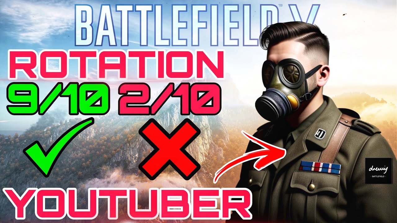 Battlefield 5 Pro Analyses YouTuber Gameplay (@_drewij)
