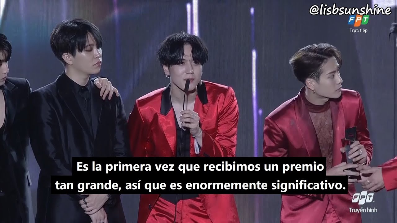 [Sub Español] GOT7 recibe su primer Daesang - Performance of the Year AAA (26/11/19)