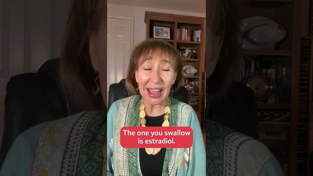 Transdermal estradiol is significantly better than oral estradiol because... | Felice Gersh, MD