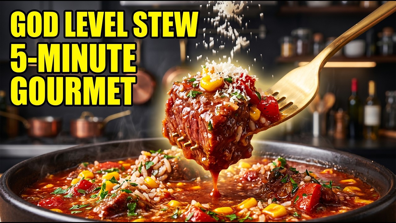 The Best One Pot Beef & Potato Stew You’ll Ever Make #Beef Stew Recipe,#One Pot Meals, #Comfort Food