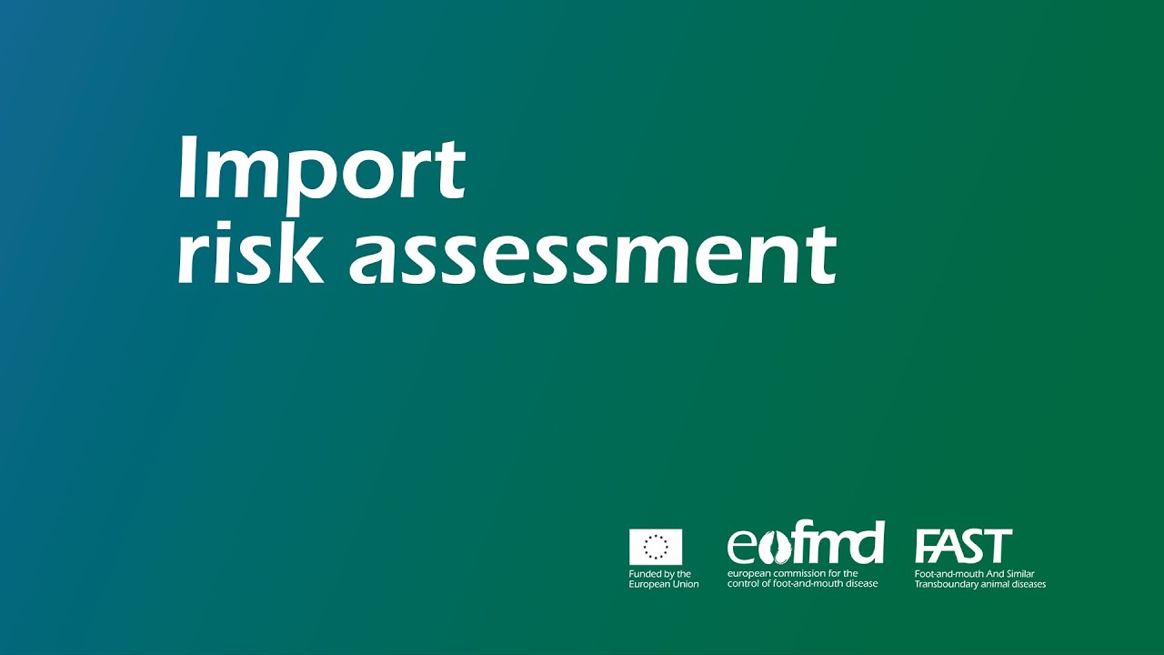 Import risk assessment - Dr Melissa McLaws