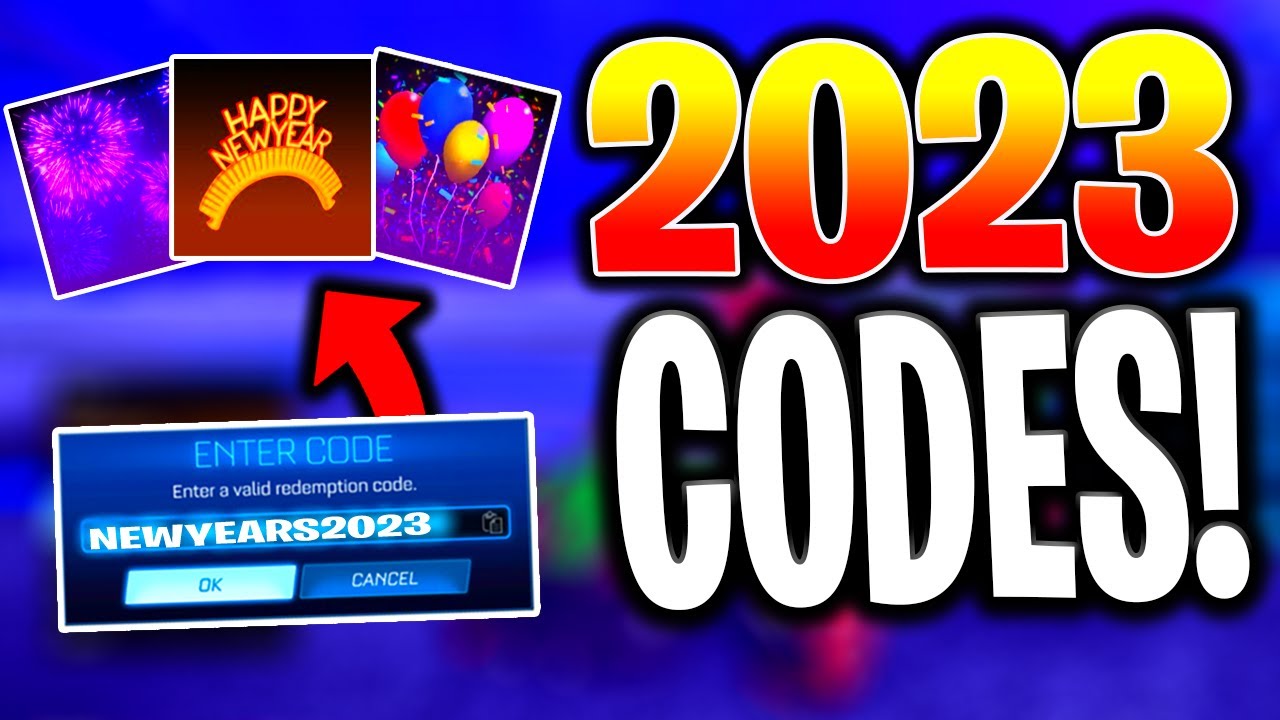 Rocket League NEW YEAR 2023 Codes!