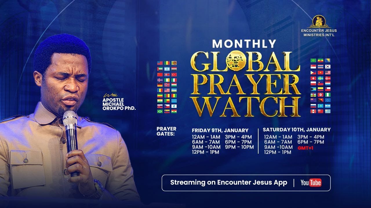 3PM PRAYER WATCH || 10.01.2026 || Apostle Michael Orokpo Ph.D.