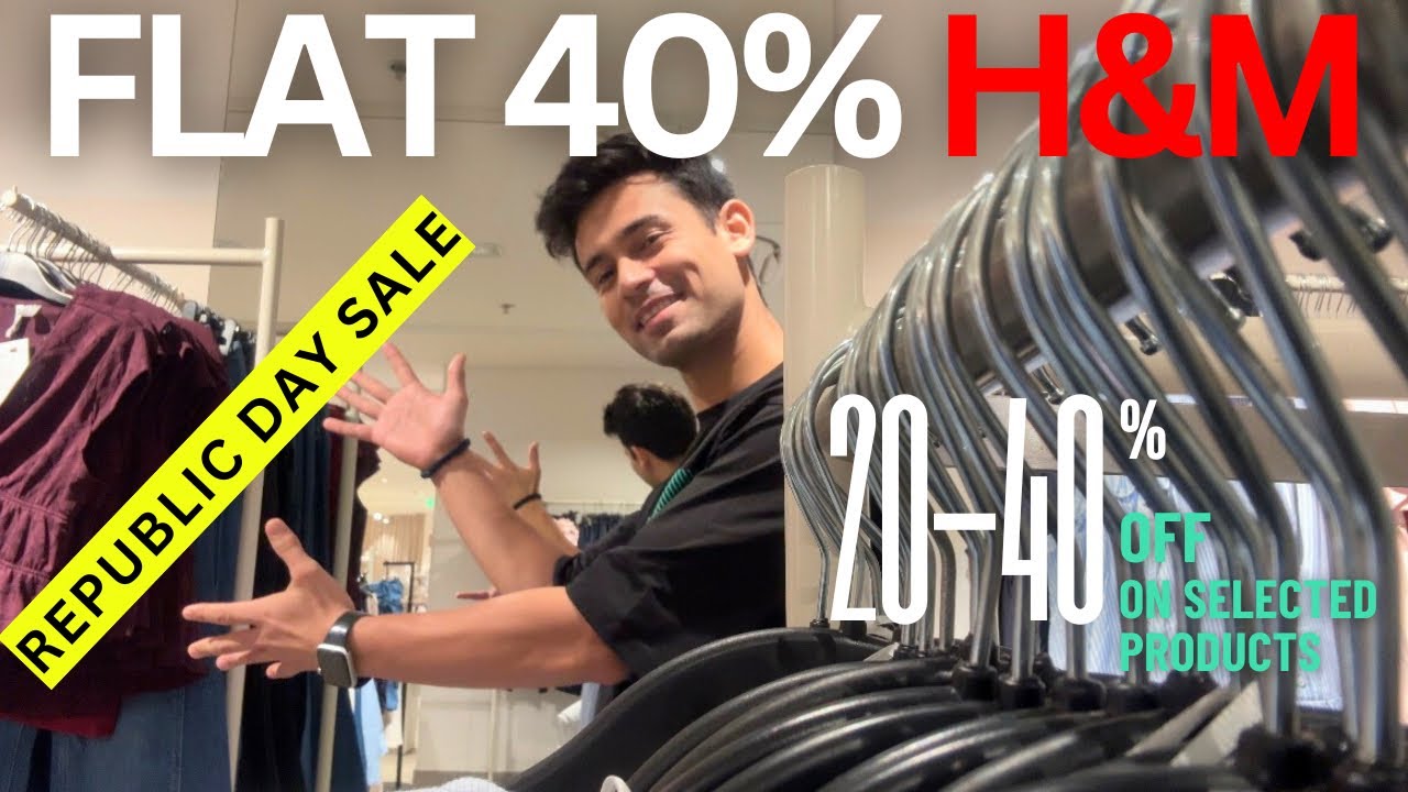 Upto 40 % Off On H&M | Republic Day Sale 2026 | 10 percent Additional Discount For Members | Vlog