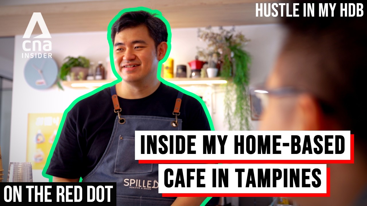 My Micro Cafe And Roastery In My HDB Flat After Being Retrenched | On The Red Dot