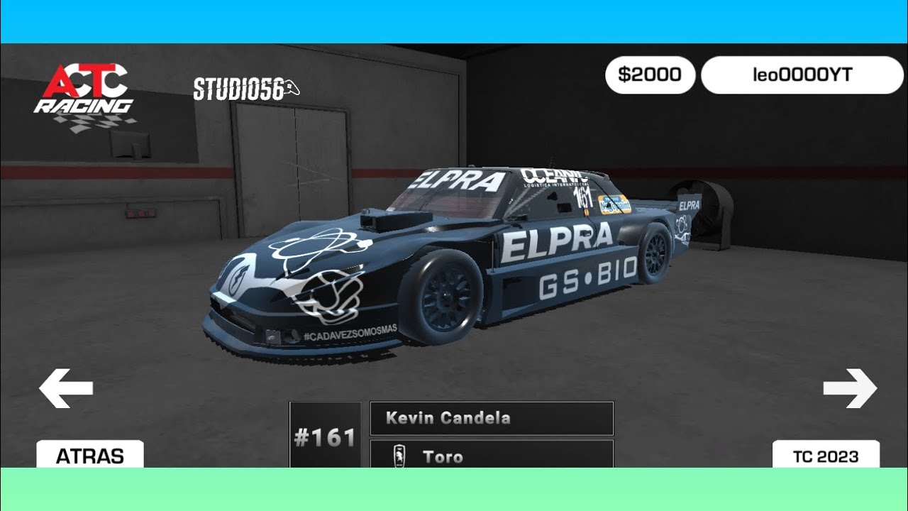probando actc racing actualización 2023 -