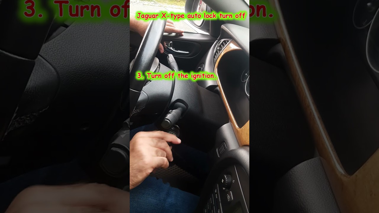 Jaguar X-type auto lock turning off