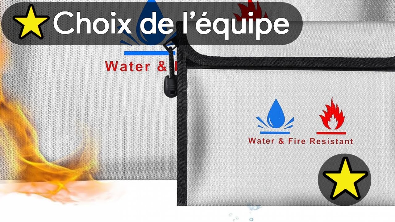 🏆 TOP 3 MEILLEUR SAC ANTI FEU 2025