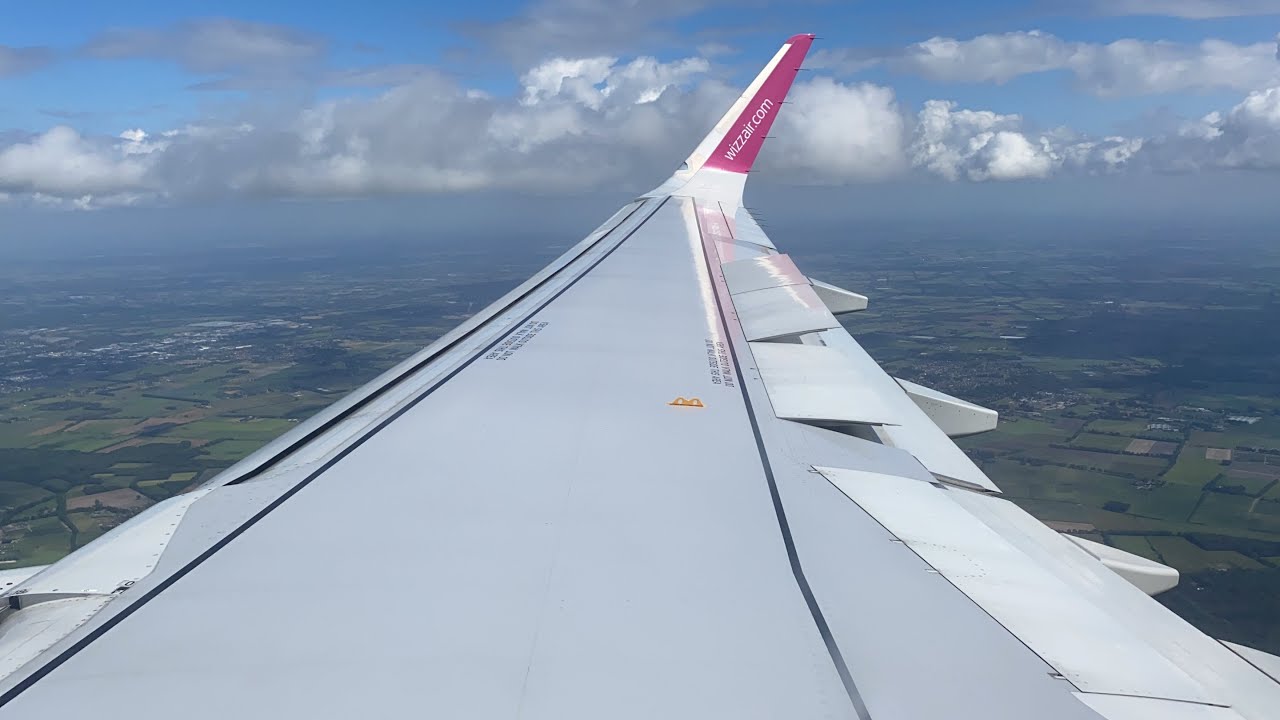*Windy landing* | Wizzair | A320 | Milan Malpensa - Eindhoven