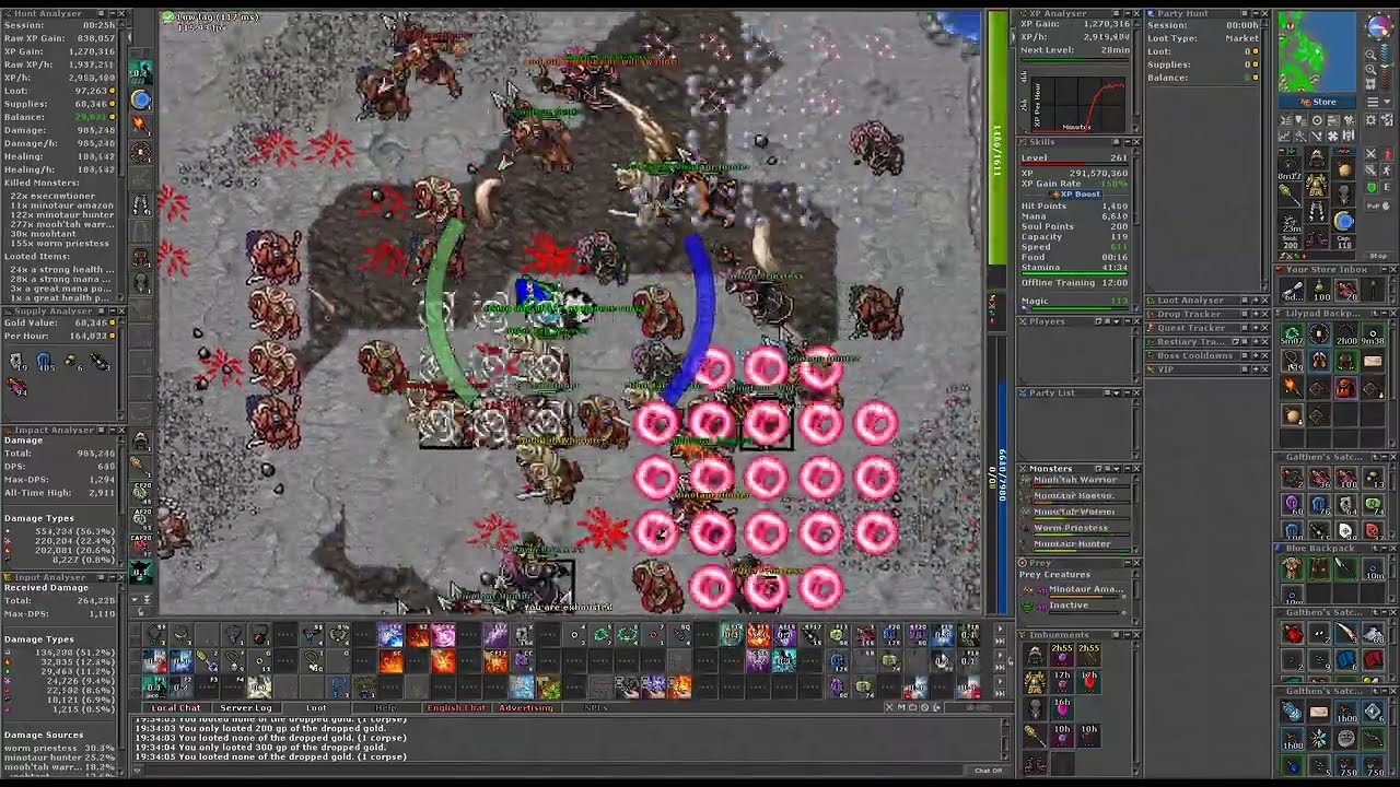 Oramond East Minotaurs ~ SOLO MS 261 ~ 2kk raw xp/h