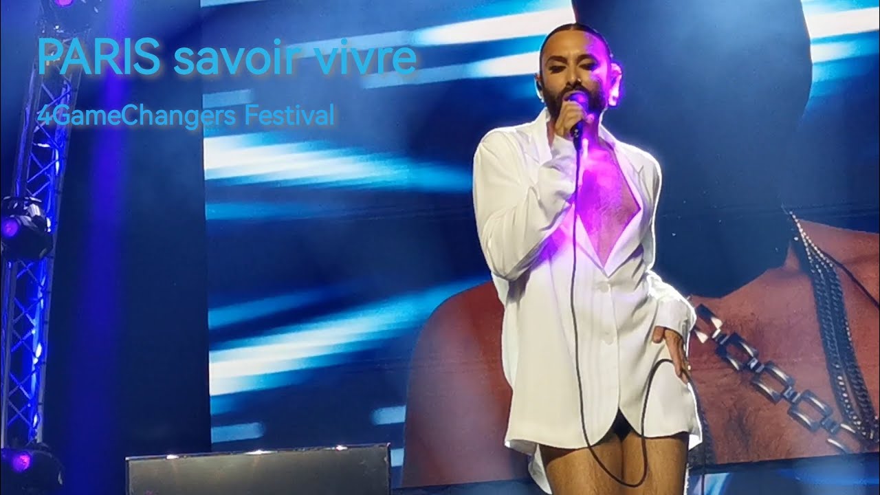 PARIS Savoir Vivre - Conchita Wurst with Guests - 4GameChangers, Vienna 30.06.2022