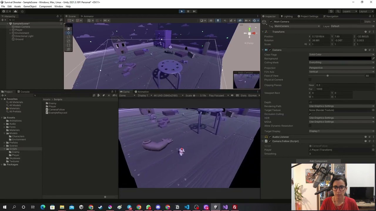 56  Survival shooter   cam + enemigo manager - Curso Unity - OpenBootcamp