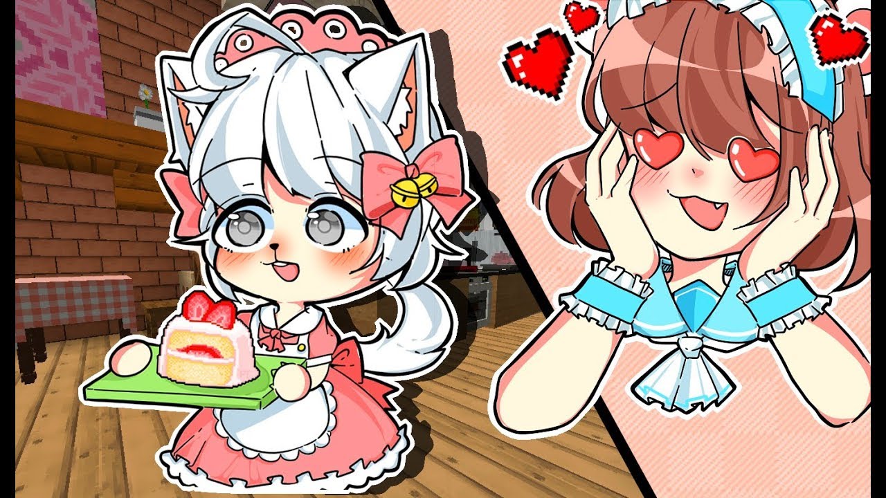 ❤️ SIMMY BẤT NGỜ TRƯỚC SỰ ĐÁNG YÊU CỦA BÉ MƯA KHI LÀM NGƯỜI HẦU | MÈO SIMMY MINECRAFT |