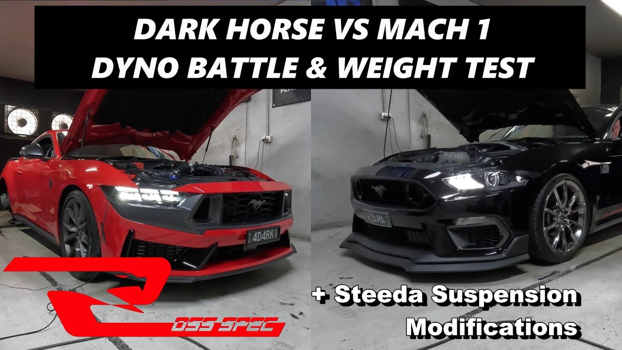 Dark Horse против Mach 1 | Битва на динамометре, тест веса и модификации подвески | S650 против S550