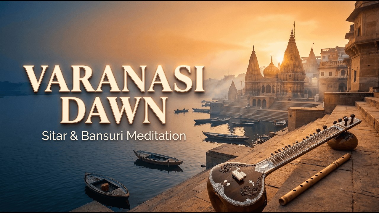 Varanasi Dawn – Sitar & Bansuri Flute Sunrise
