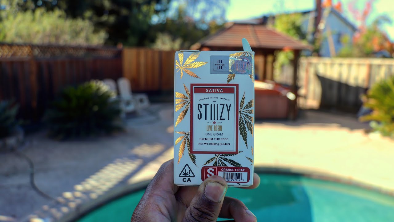 TRYING NEW STIIIZY LIVE RESIN ORANGE FLOAT