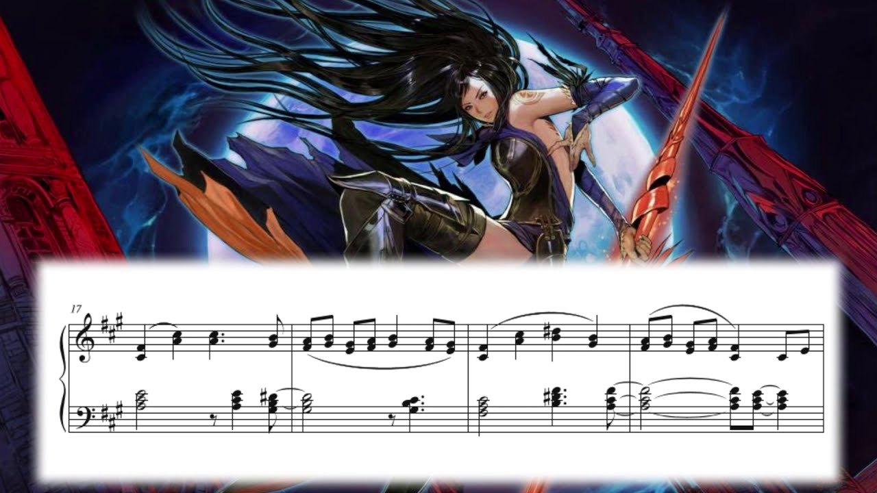 Castlevania: Order of Ecclesia - An Empty Tome (Arranged Version) (Piano Sheet Music)