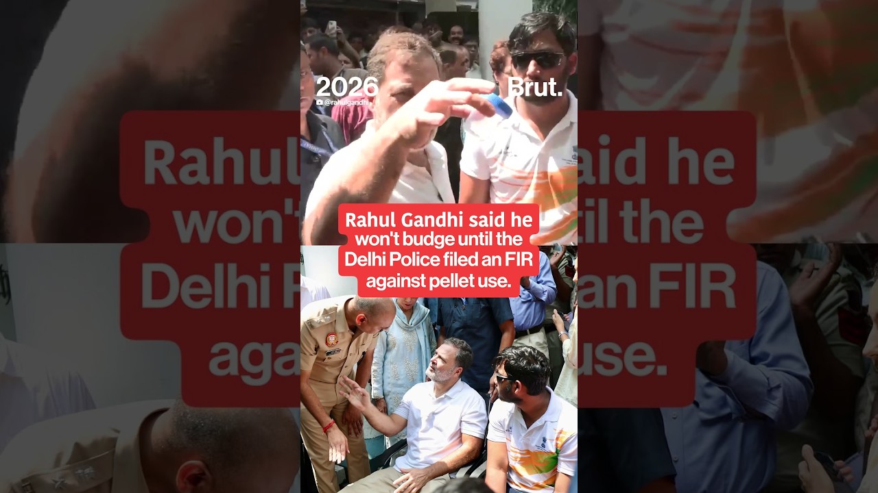 Rahul Gandhi sits in at police station, BJP calls it &ldquo;politics of anarchy&rdquo;. Here's why...