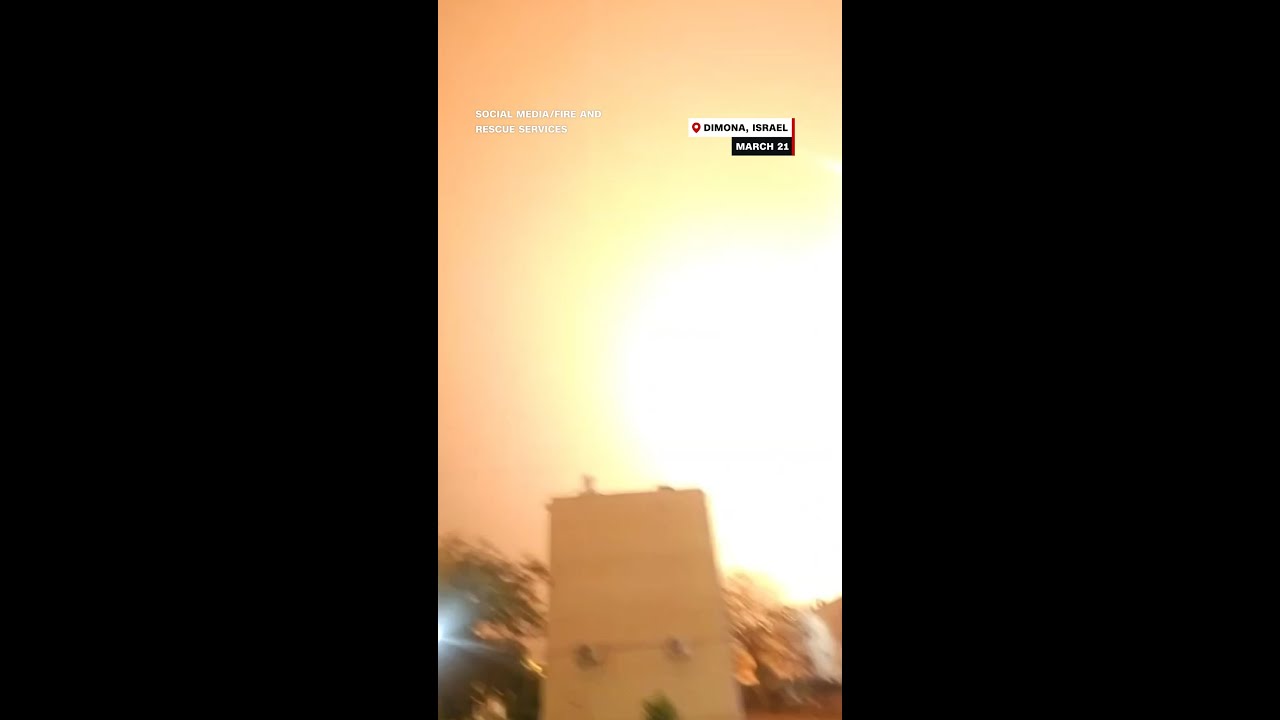 Iranian missile slams&nbsp;building in&nbsp;southern Israel