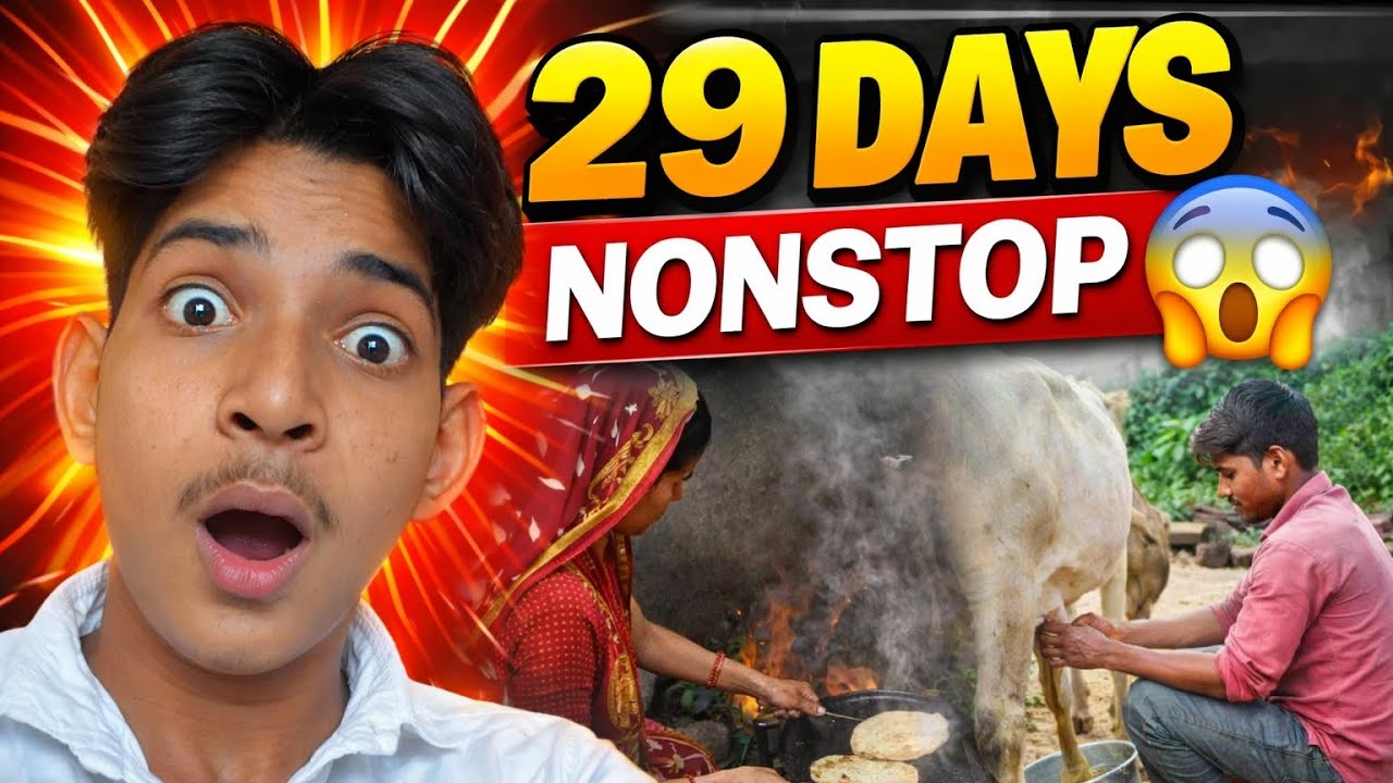 29 Din Lagatar Vlog 😱 | Aaj Ka Daily Routine | Village Life Vlog