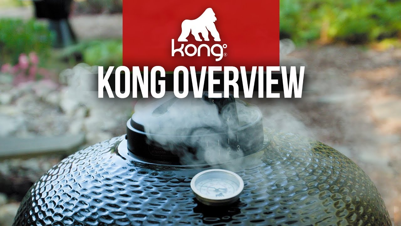 Kong Charcoal Kamado Smoker Grill - Grilla Grills