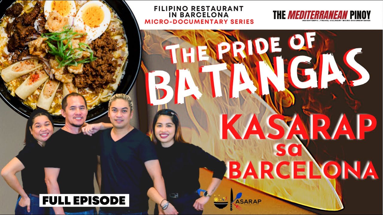 FILIPINO KITCHEN Ep1 | Full episode | Kasarap Restaurant Barcelona