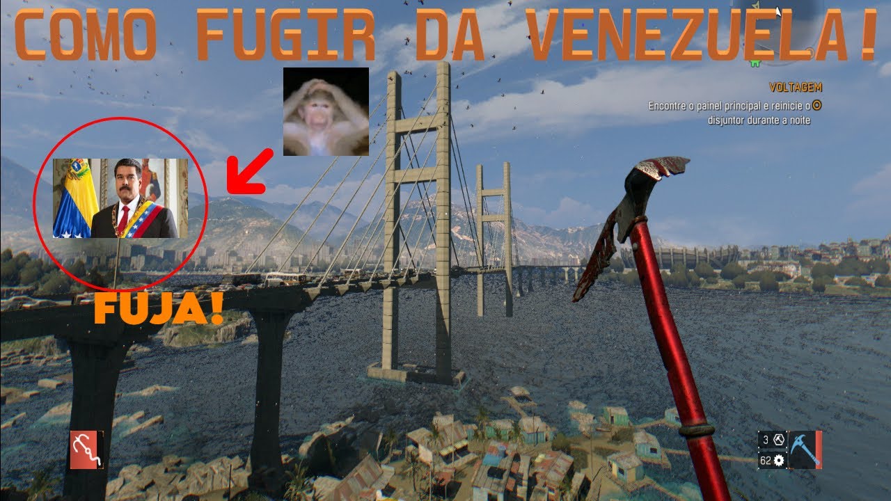 MELHOR MÉTODO DE ATRAVESSAR A PONTE NO DYING LIGHT!