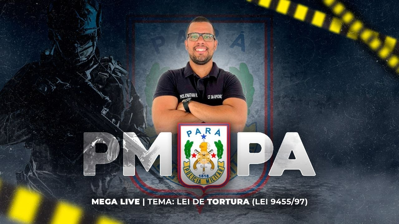 LEI DE TORTURA || PMPA || RESOLUÇÃO DE QUESTÕES.