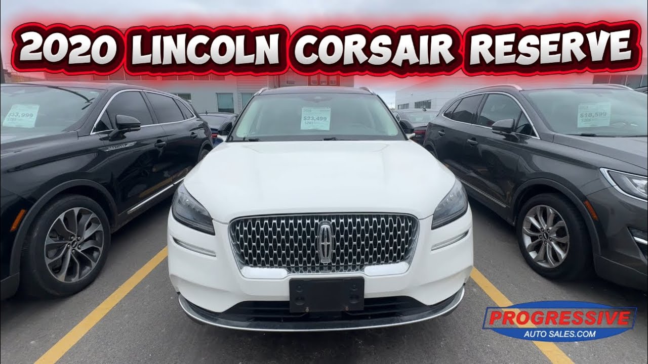 2020 Lincoln Corsair Reserve || Progressive Auto Sales Sarnia