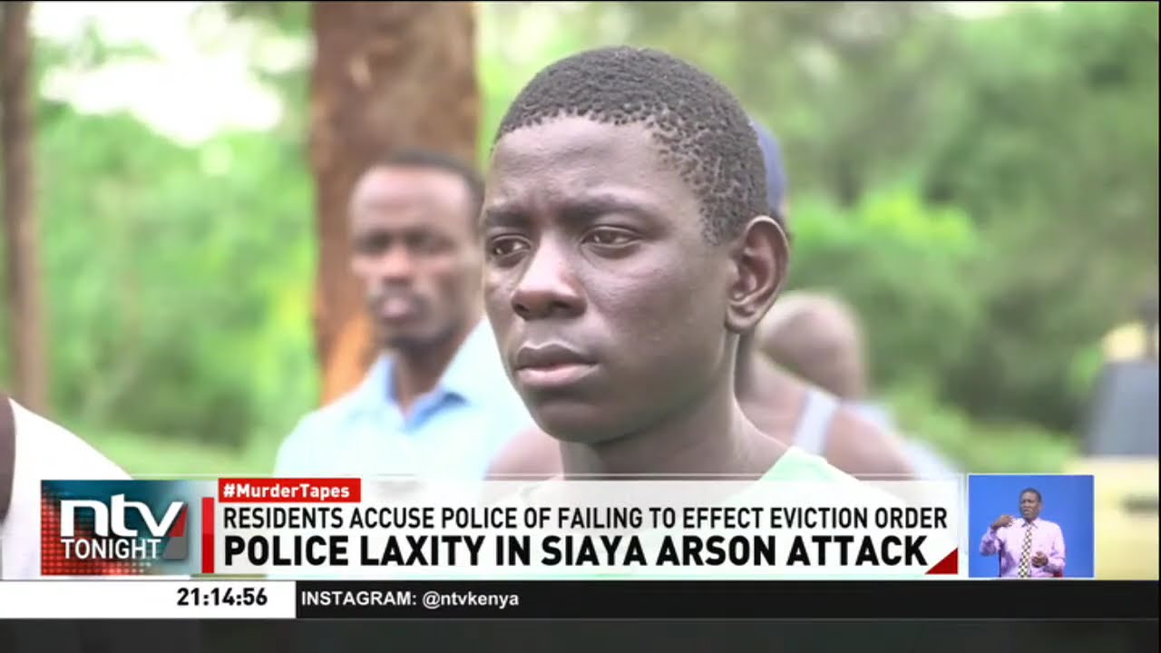 Residents accuse police of laxity in Siaya arson attack that killed nine family members