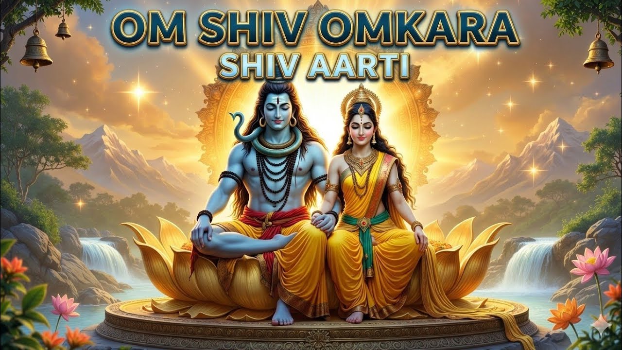 Om Jai Shiv Omkara Aarti | Lord Shiva Aarti with Lyrics | Gyan The Knowledge