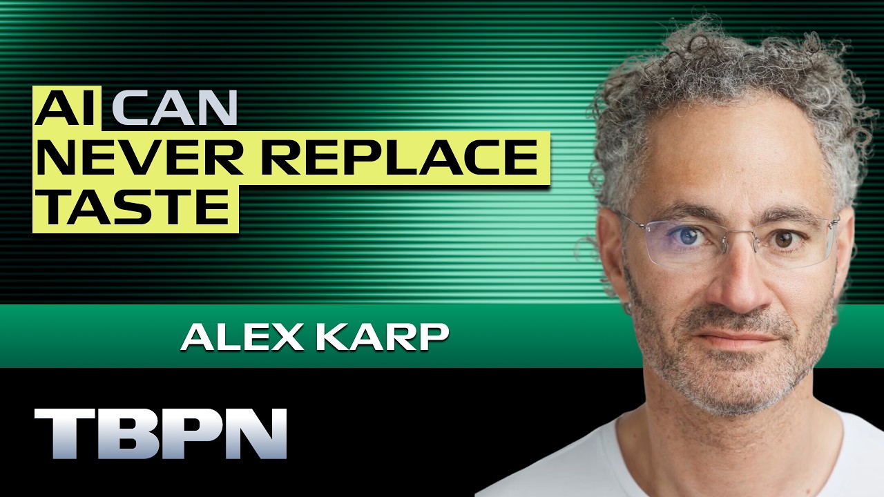 Генеральный директор Palantir Алекс Карп о токенизации и вкусе