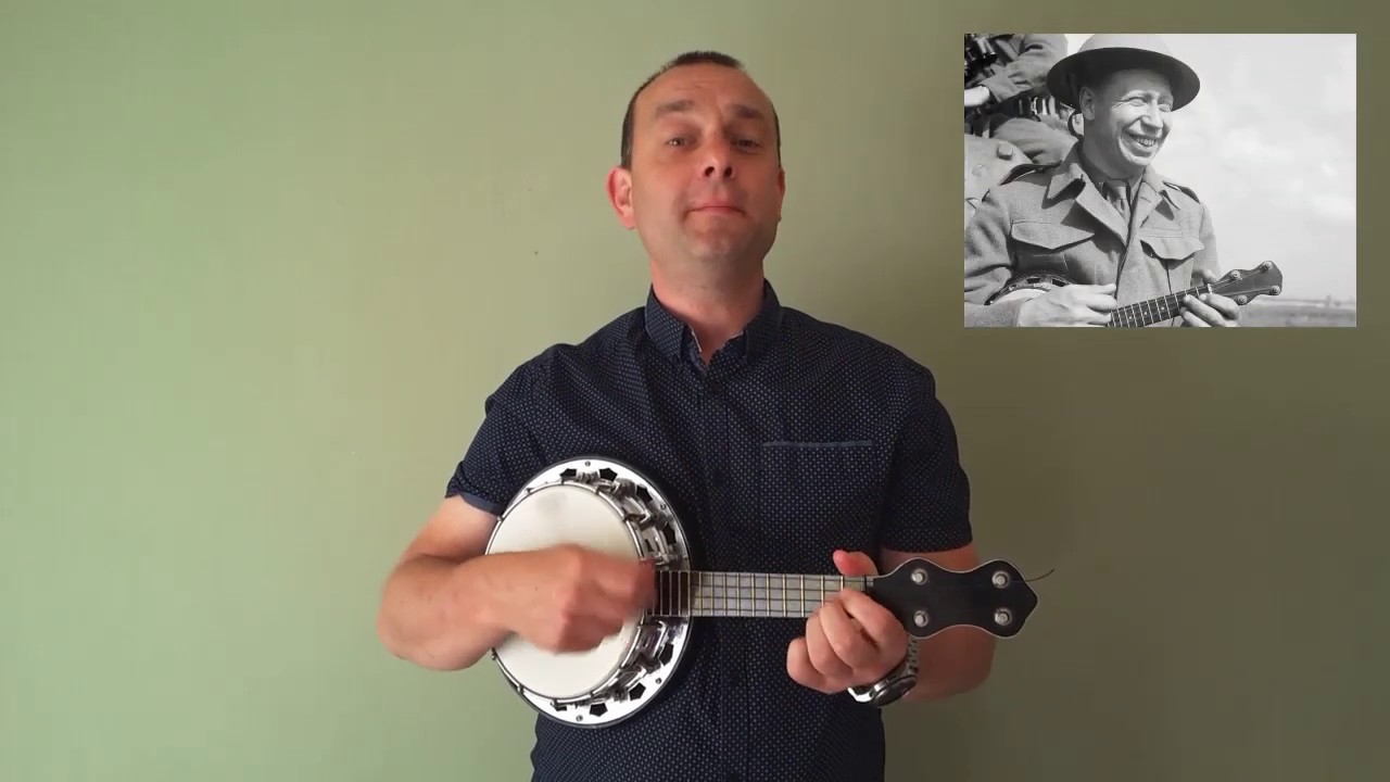 They laughed when I started to play. George Formby