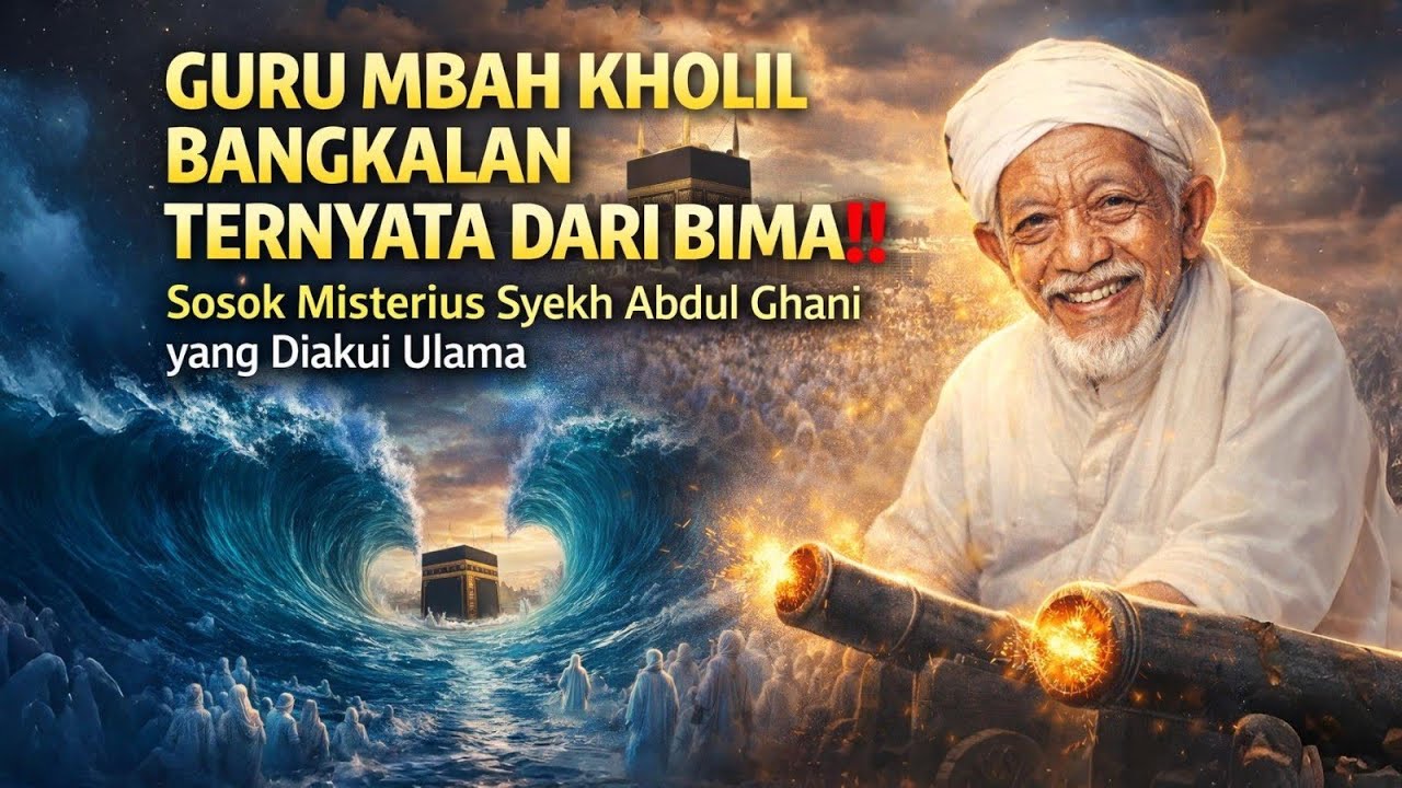 GURU MBAH KHOLIL BANGKALAN TERNYATA DARI BIMA ‼️ Sosok Misterius Syekh Abdul Ghani yang Diakui Ulama