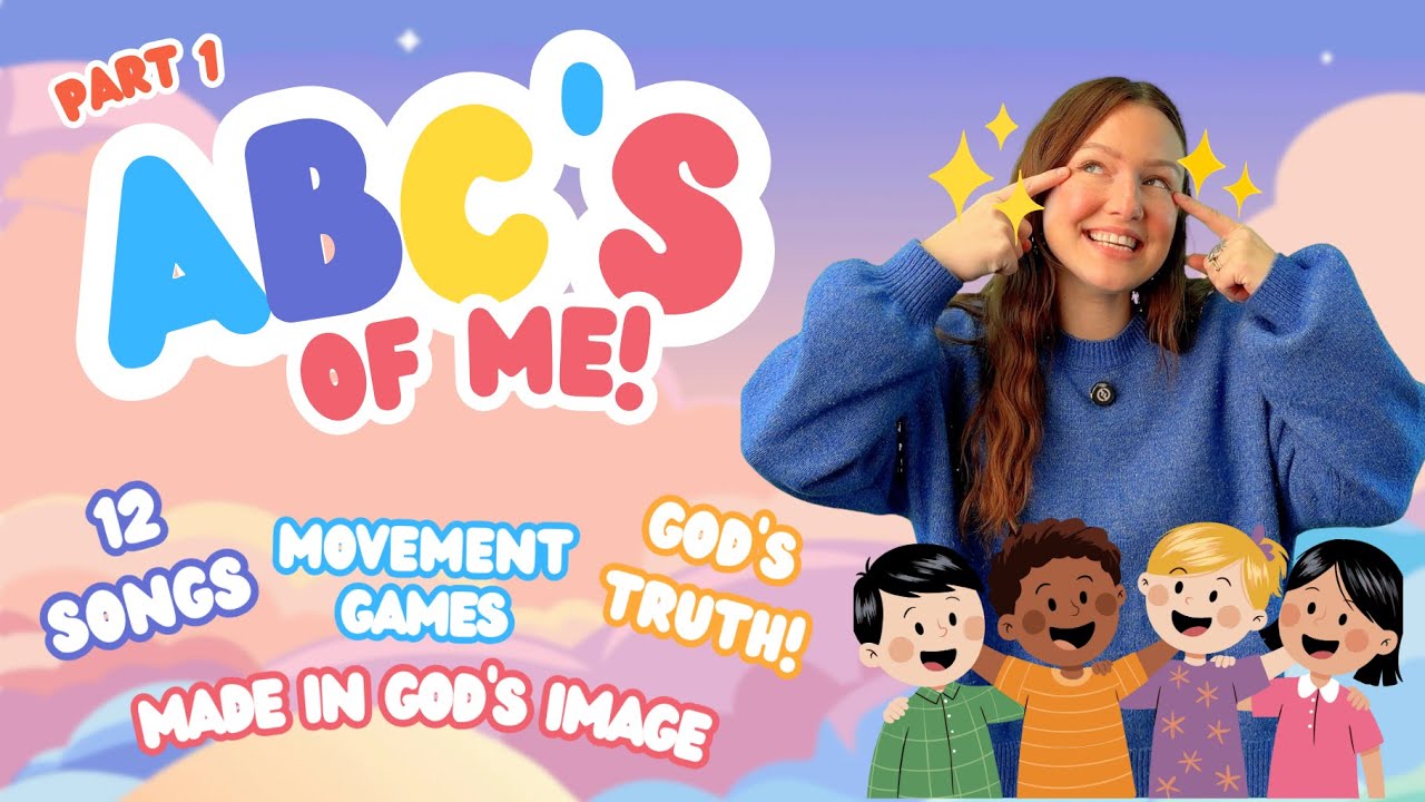 ABCs of the Body for Toddlers (A–M) | Made in God’s Image ✨ Christian Songs & Bible Lesson
