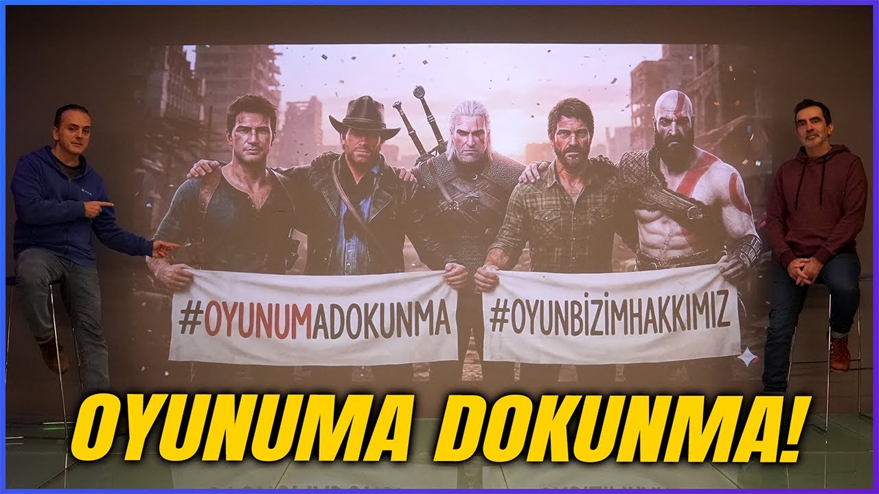 OYUNUMA DOKUNMA! Oyunlara Toplu Yasak Kabul Edilemez
