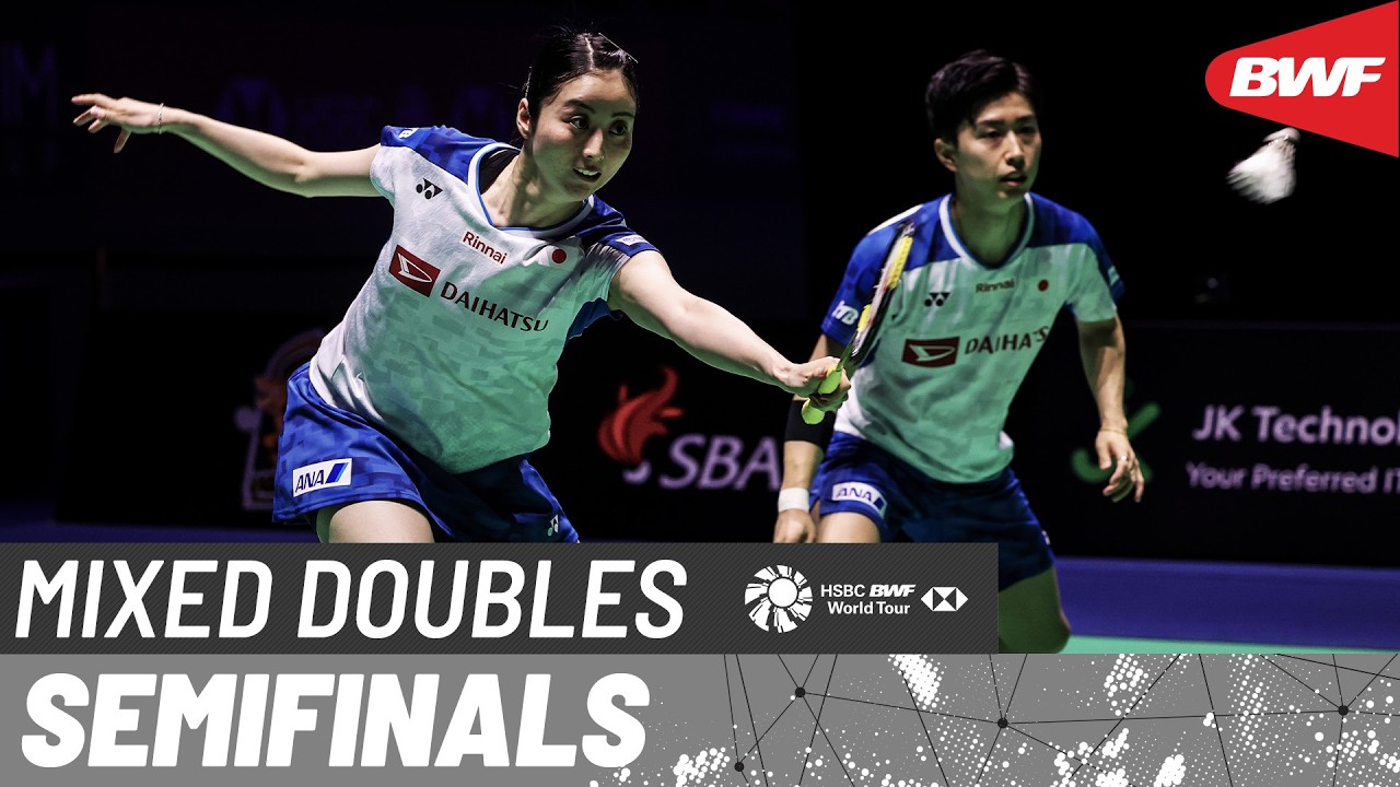 KFF Singapore Badminton Open 2026 | Kapila/Crasto (IND) vs Shimogami/Hobara (JPN) | SF