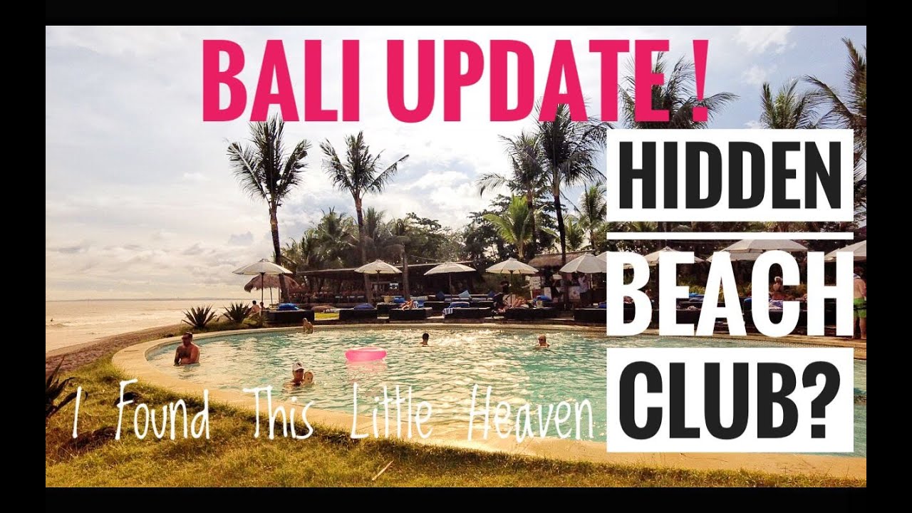 Hidden Beach Club in Bali ! | Komune Beach Club | Virtual Tour
