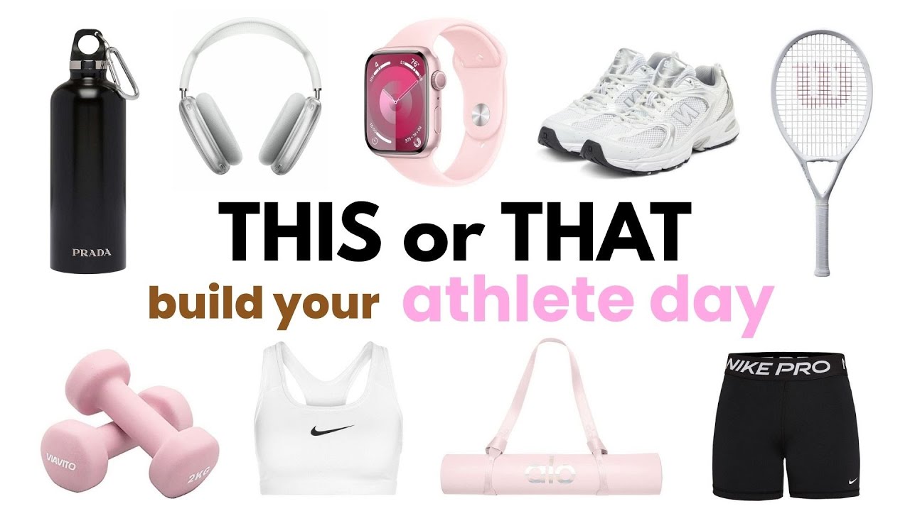 Build Your DREAM ATHLETE DAY🏃‍♀️👟🏅⚾️ | THIS or THAT
