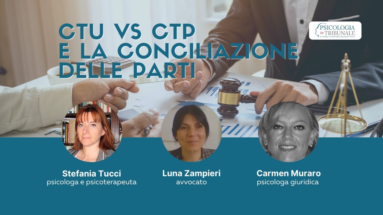 CTU VS CTP E LA CONCILIAZIONE DELLE PARTI