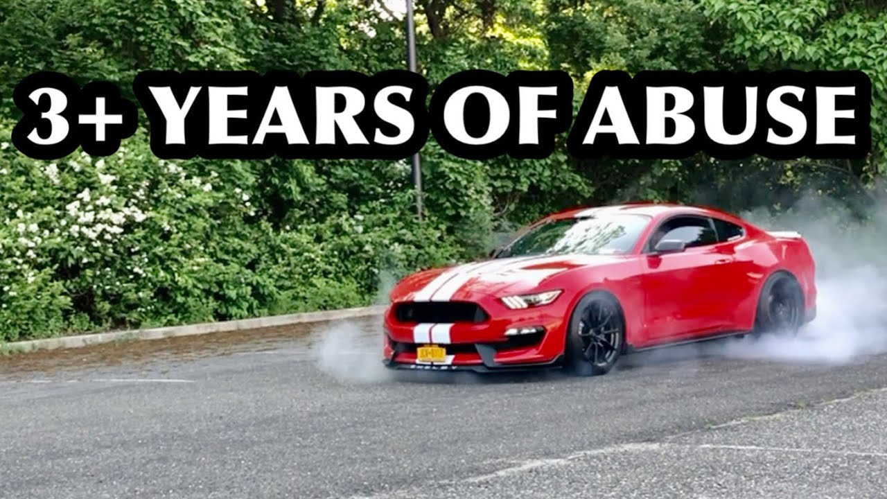2017 SHELBY GT350 BURNOUTS DONUTS WOT PULLS EXHAUST POPS AND CRACKLES NO TALKING