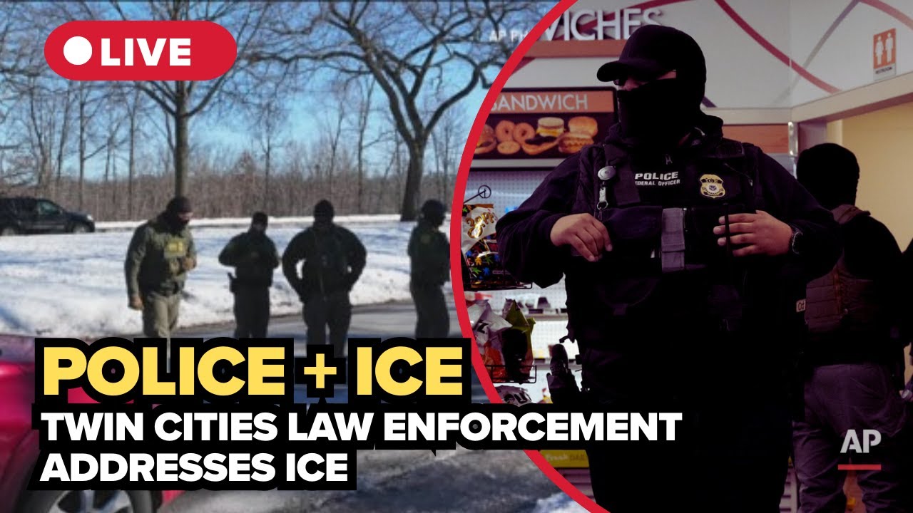 LIVE: Twin Cities law enforcement share concerns about officer interactions with ICE agents