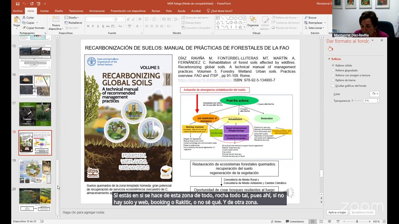 Boas prácticas despois dos lumes: o mulching