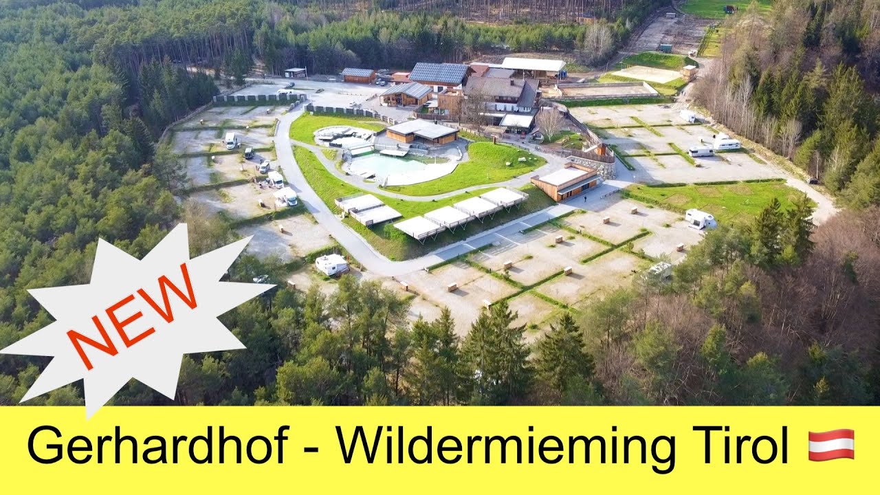 Gerhardhof  - Wildermieming Tirol - Schönste Campingplätze 🇦🇹 - Campingplatz Wohnmobilstellplatz