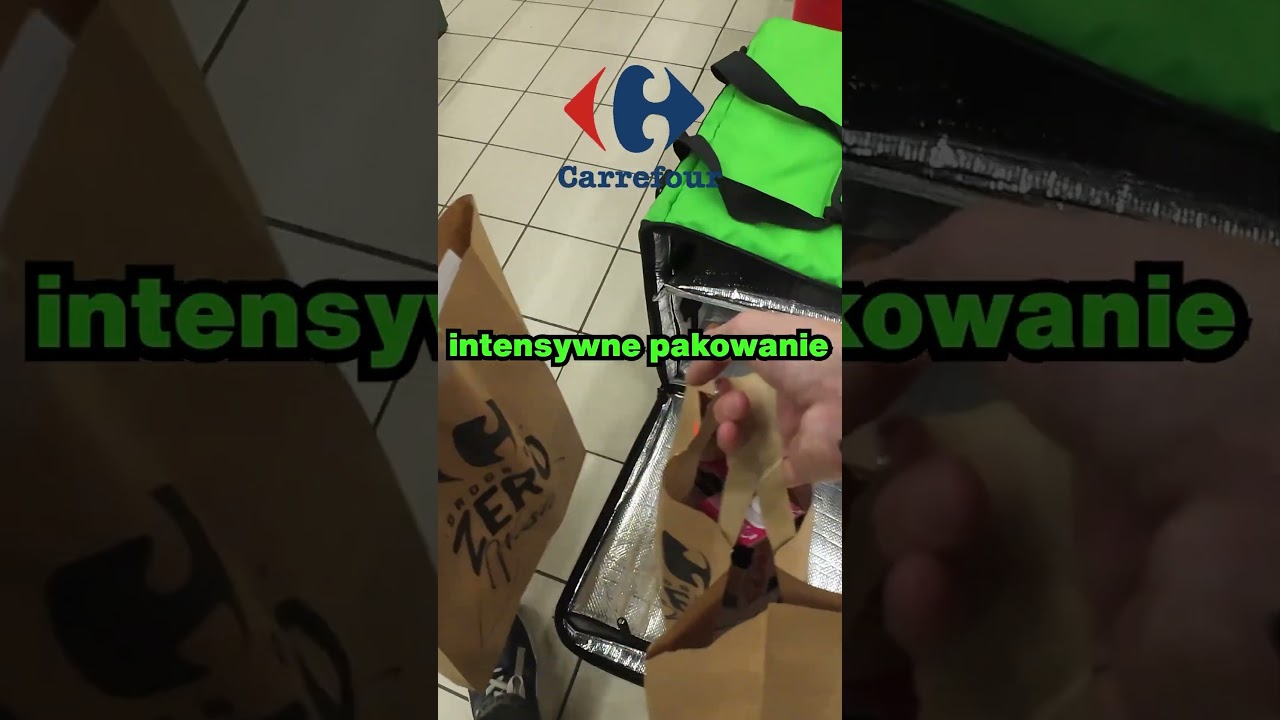 Dzieciak WYSKOCZYŁ mi na drogę podczas dostawy! #delivery #polska #glovo #stuart #wolt #shorts