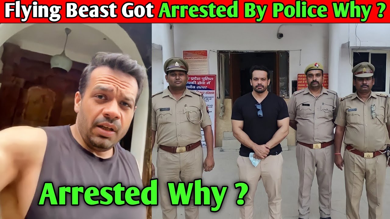 Flying Beast Arrested By Noida Police ! Why ? Gaurav Taneja Got Arrested By Police