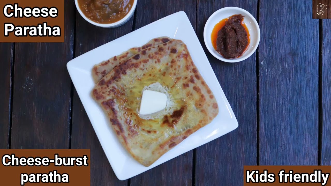Cheese paratha recipe | cheese burst paratha | how to make cheese stuffed paratha